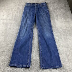 Levis 512 Perfectly Slimming Boot Cut Jeans Womens 6S Blue Medium Wash Mid‎ Rise
